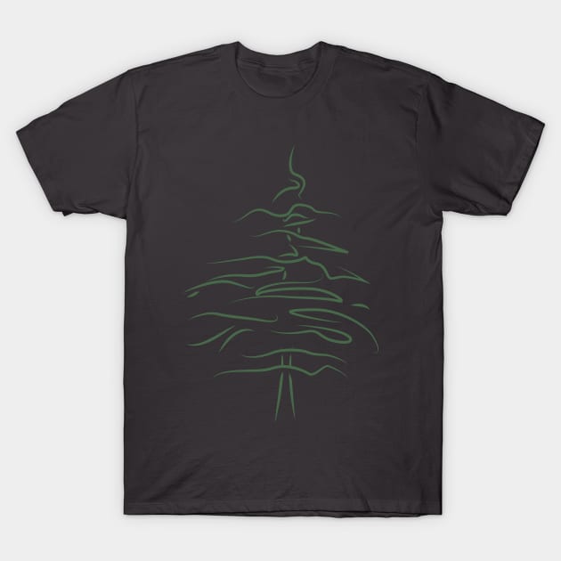 Conifer T-Shirt by Kat C.